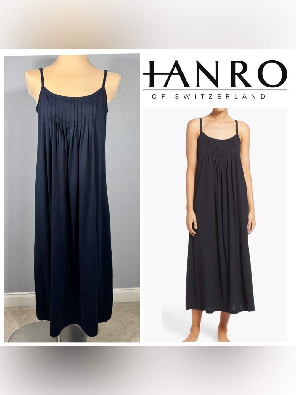 Hanro JULIET full length Nightgown